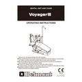 Belmont Voyager III Manuals