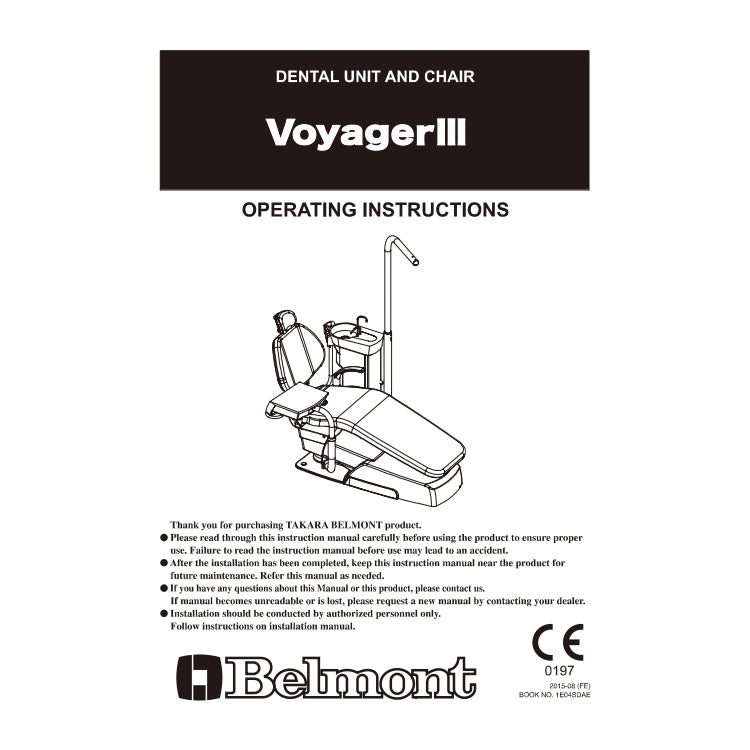 Belmont Voyager III Manuals