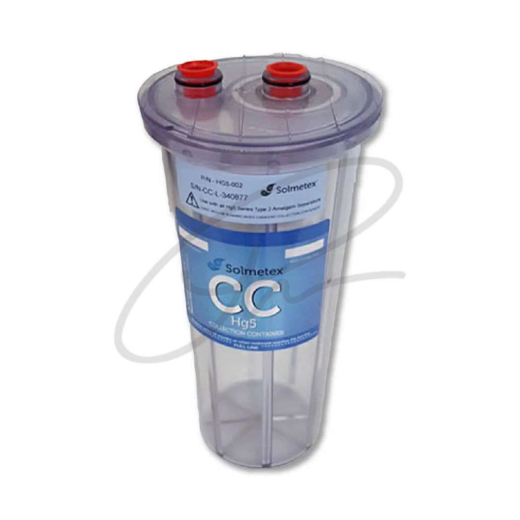 SOLMETEX HG5 CC REPLACEMENT AMALGAM COLLECTION CONTAINER - HG5-002