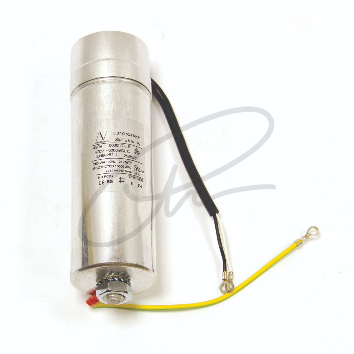 CATTANI CAPACITOR 55MFD (METAL CASED) - 189148