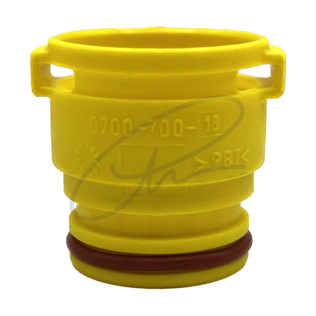 DURR CONNECT 20 YELLOW FILTER CONNECTOR (PACK OF 5) - 0700-700-18E