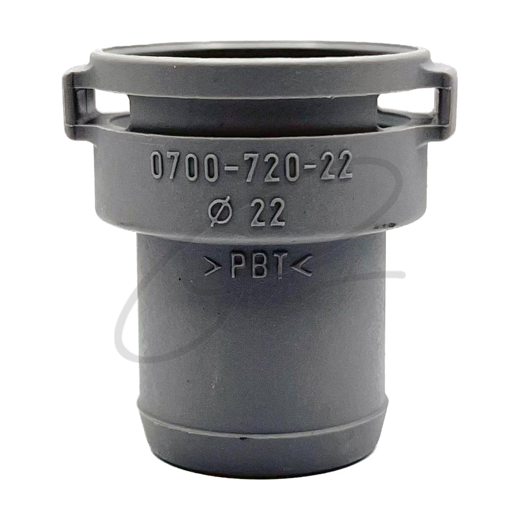 DURR CONNECT 20 HOSE CONNECTOR 22MM (PACK OF 5) - 0700-720-22E