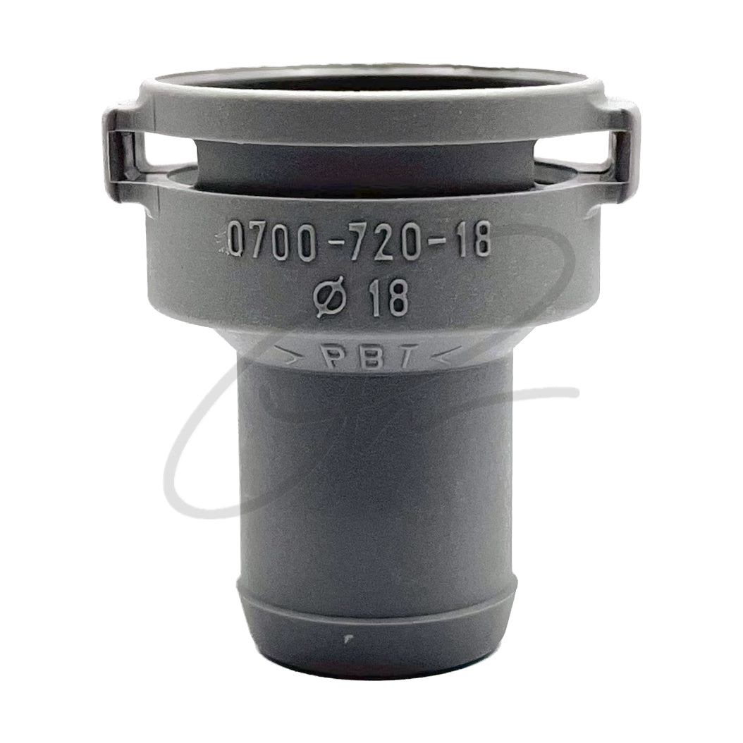 DURR CONNECT FEMALE HOSE SOCKET 18MM (PACK OF 5) - 0700-720-18E