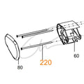 DURR COUNTERHEAD SCREW M3 X 85MM FOR SIDE OF COMFORT MANIFOLD - 0003-330-10