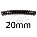 CATTANI 20MM BLACK SPIRAL VACUUM TUBE PER METRE - 040940