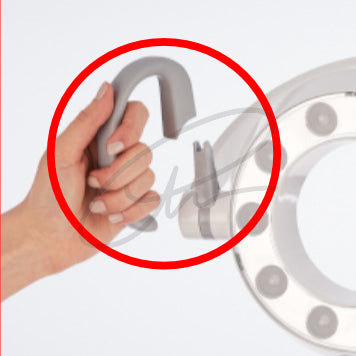 BELMONT DETACHABLE HANDLE ASSEMBLY WITH BRACKET (AUTOCLAVABLE) FOR 921 AND EURUS LIGHT - 1G08BUA0