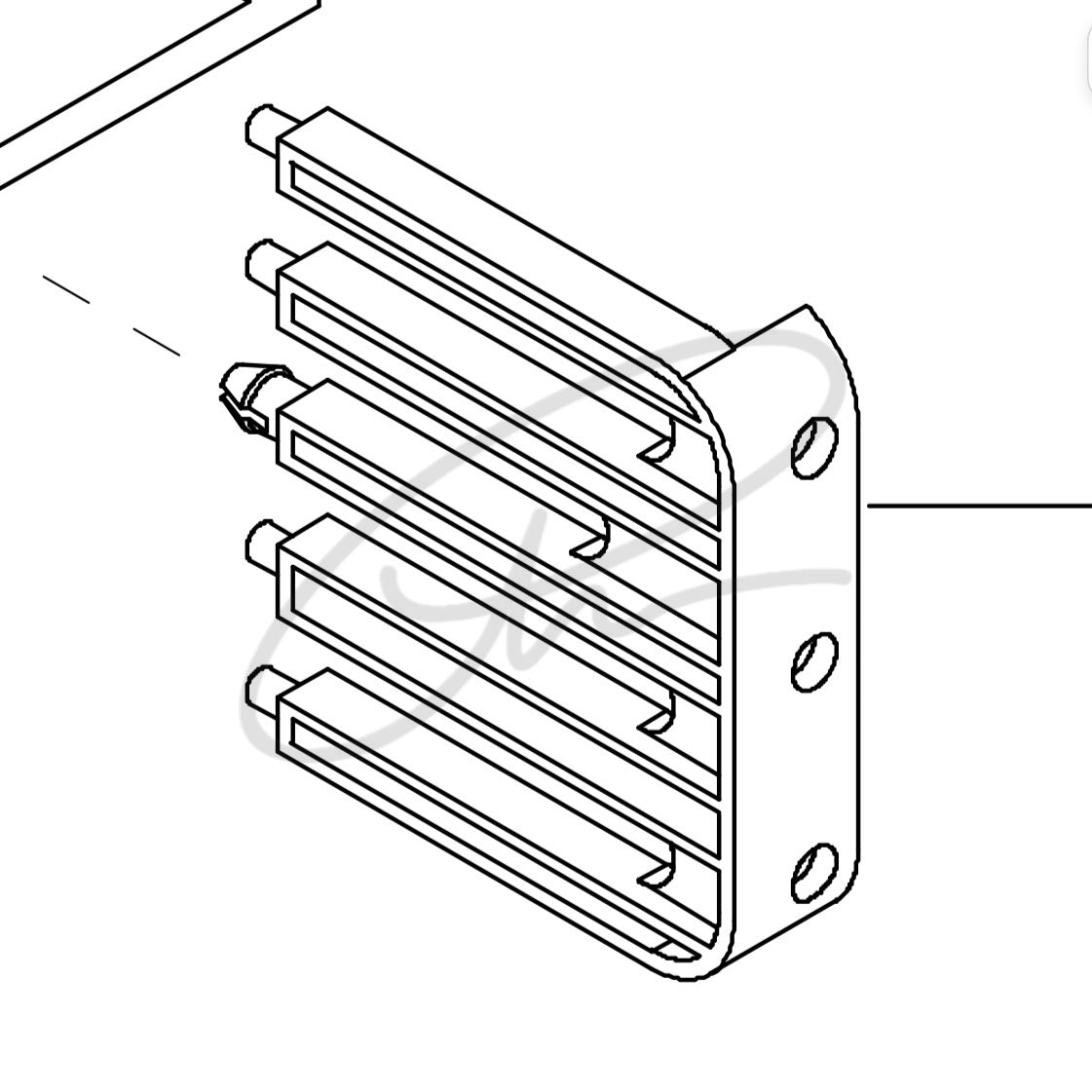 CEFLA FORK FIXING H.FITTINGS - 97461226
