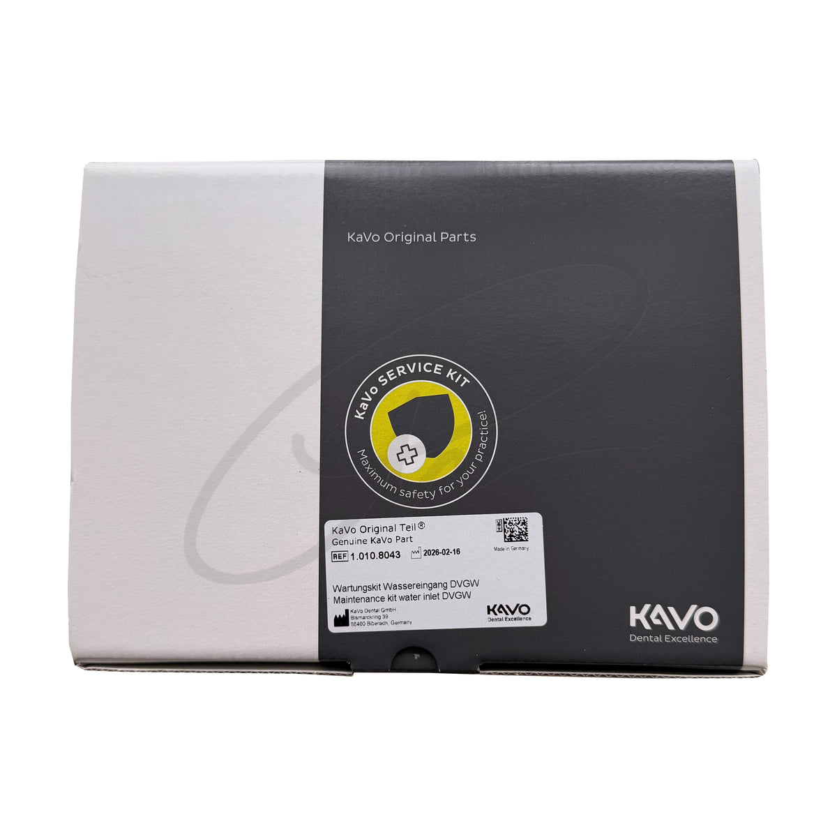 KAVO MAINTENANCE KIT WATER INLET DVGW - 1.010.8043