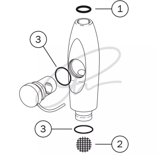 A-DEC MAINTENANCE KIT, SALIVA EJECTOR - 90-1642-00