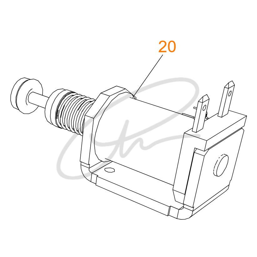 DURR MAGNETISING COIL FOR VSA 300 S SEDIMENT SENSOR ARM - 7110-108-00E