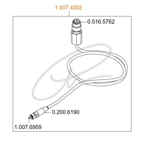 KAVO PIEZO SCALER TUBING R1300 - 1.007.4002