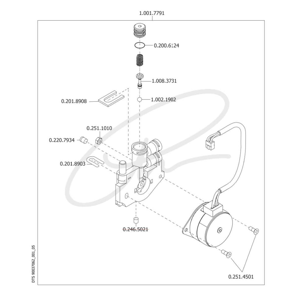 KAVO PROPORTIONAL VALVE - 1.001.7791