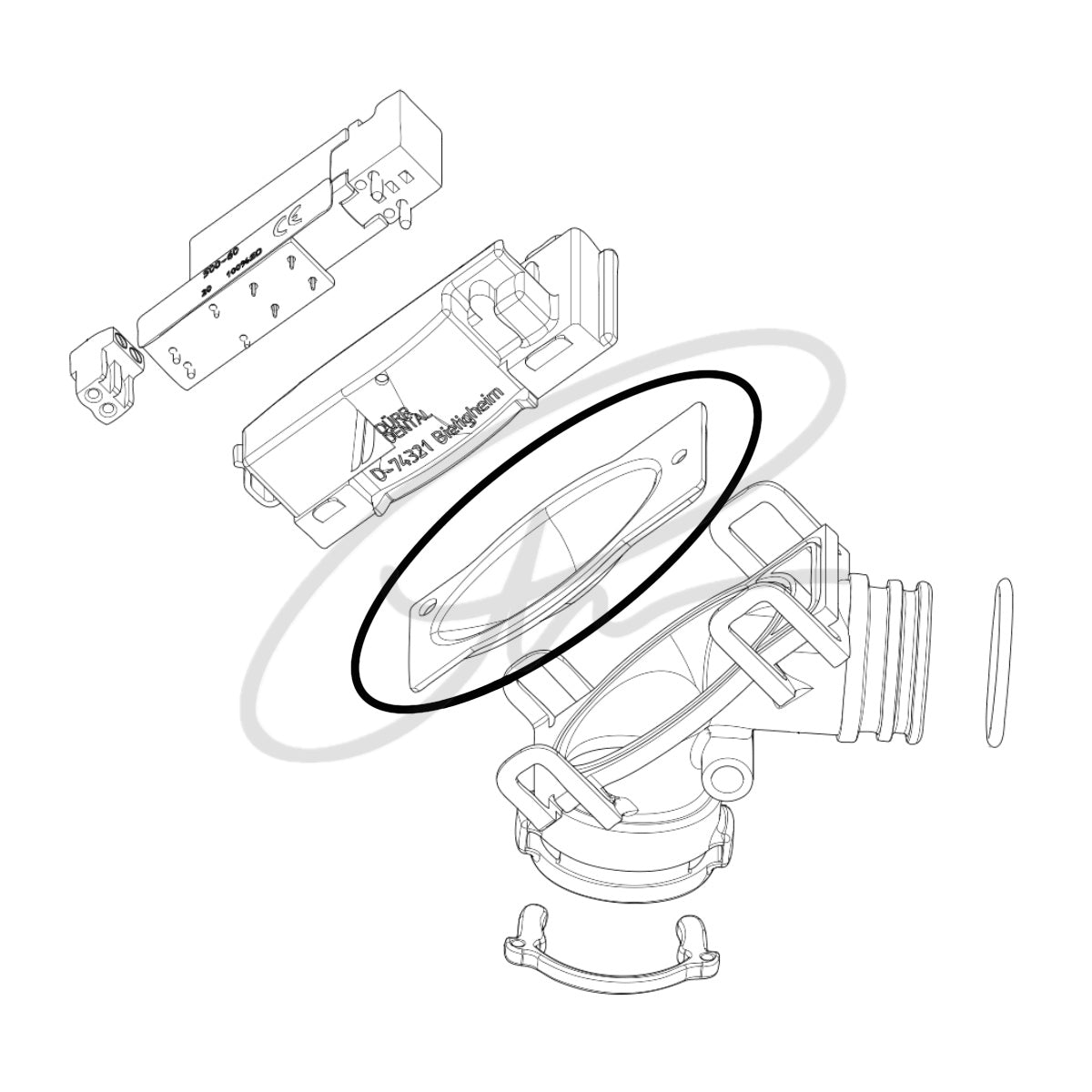 DURR PLACE SELECTION VALVE DIAPHRAGM - 7560-500-22