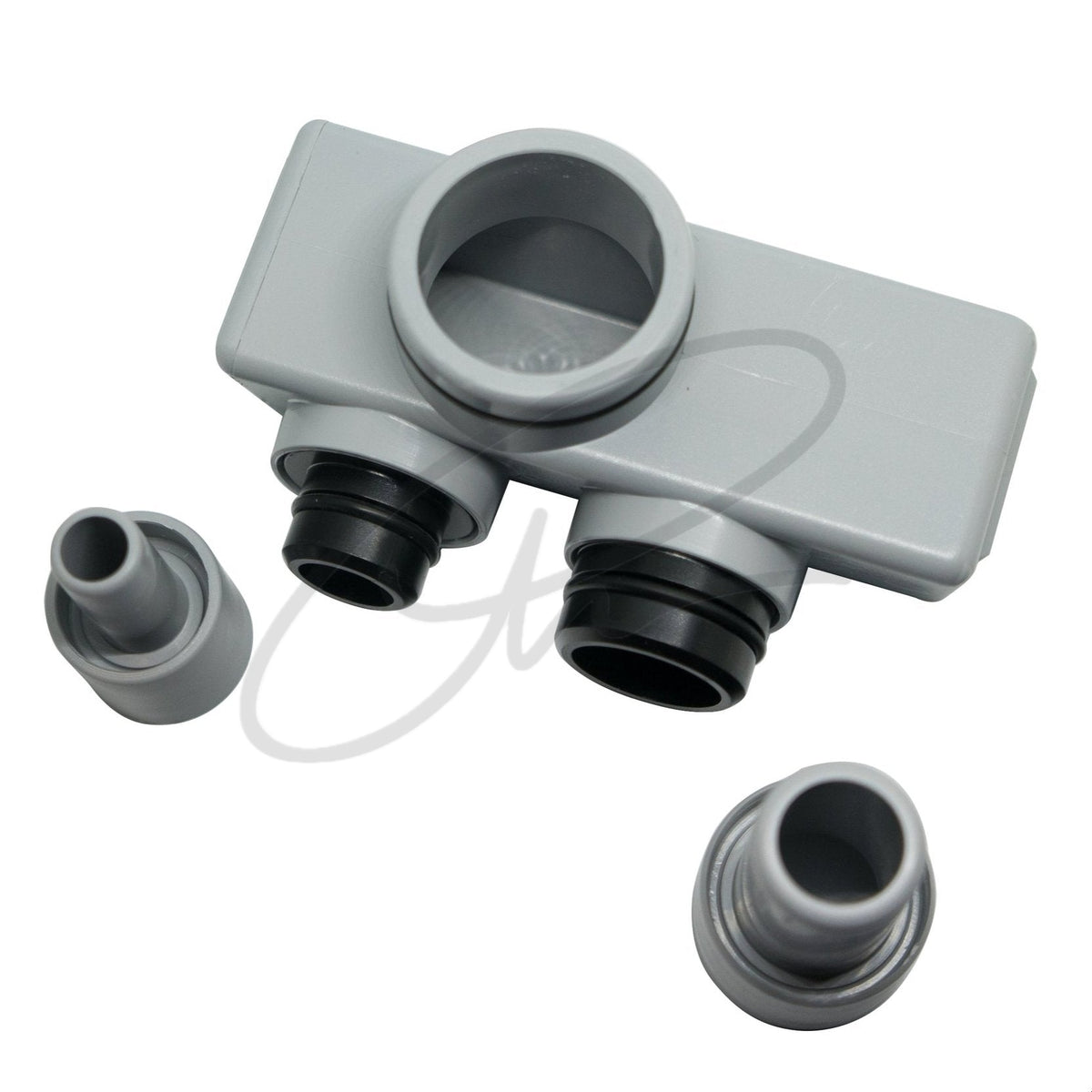 CATTANI RECTANGULAR MANIFOLD 2 WAY GREY - 200853