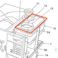 ESCHMANN RESERVOIR LID LS3 - 490053
