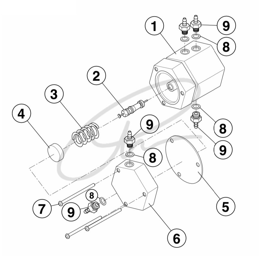 BELMONT SERVICE KIT WATER RELAY VALVE (1P06BWA0) - SK003-A