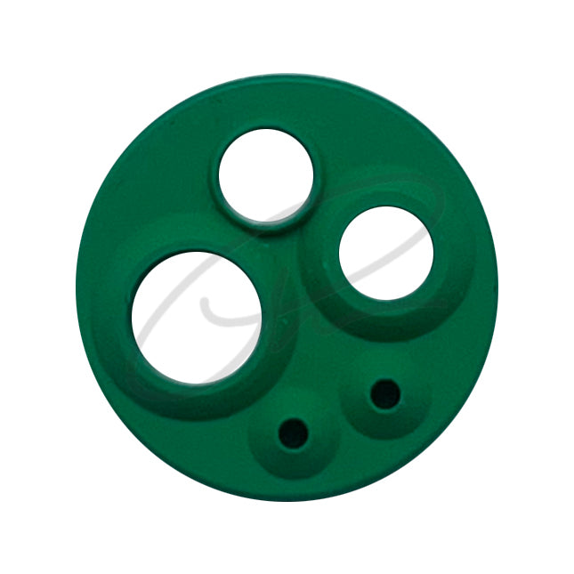 DCI STAR DENTAL GASKET 5-HOLE GREEN - DCI 4711