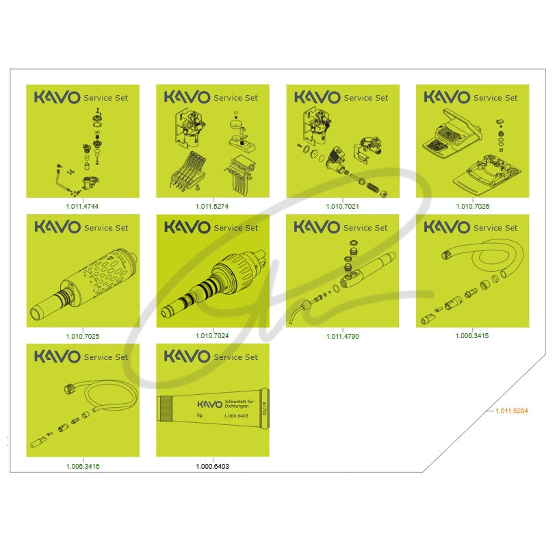KAVO SERVICE KIT E30 - 1.011.5284