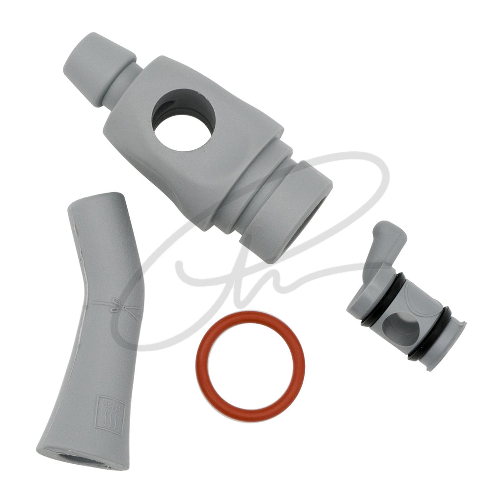 DURR SUCTION HANDPIECE WITH SLIDER, GREY - 7600A020-00