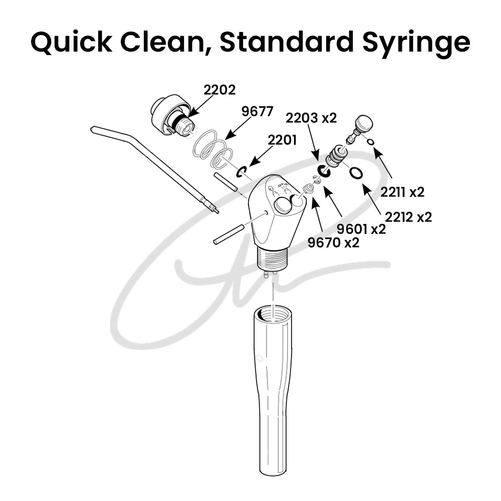 DCI 3 IN 1 SYRINGE REPAIR KIT, QUICK-CLEAN - DCI 3066