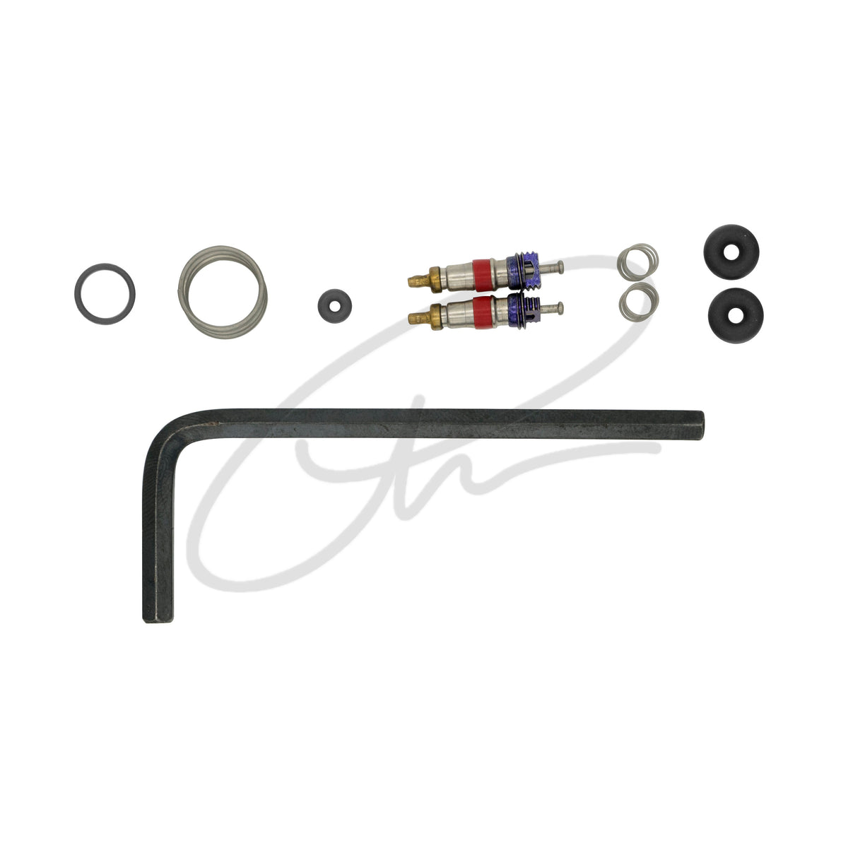 DCI 3 IN 1 SYRINGE REPAIR KIT, VALVE CORE, QUICK CLEAN - DCI 3076