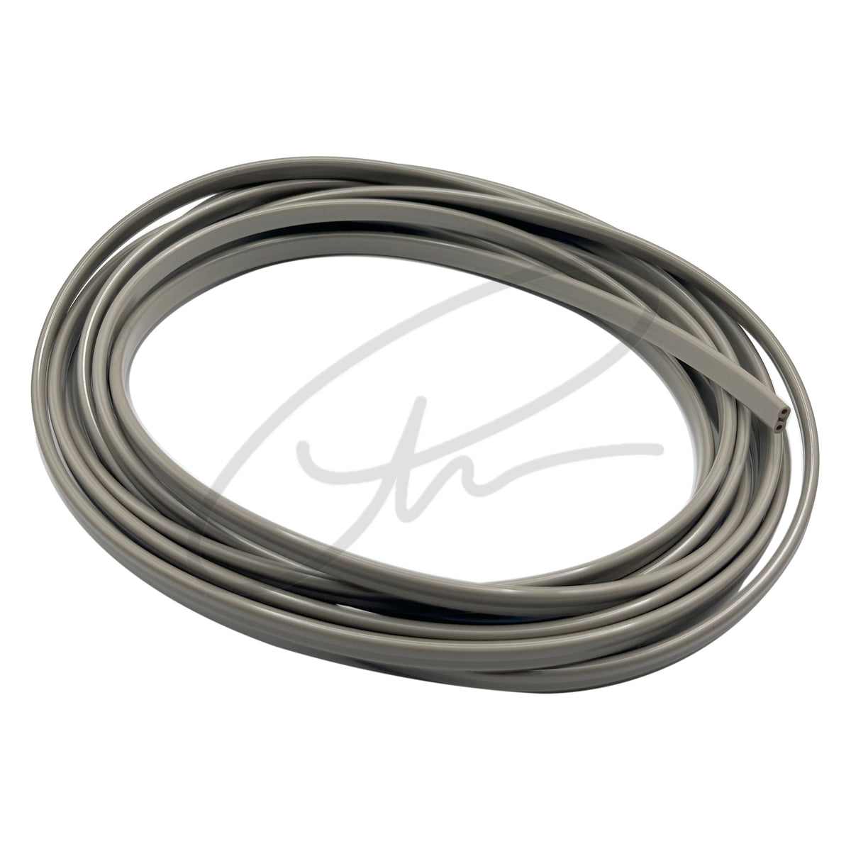 DCI SYRINGE TUBING, 2 HOLE, ASEPSIS STRAIGHT DARK SURF (PER FOOT) - DCI 235
