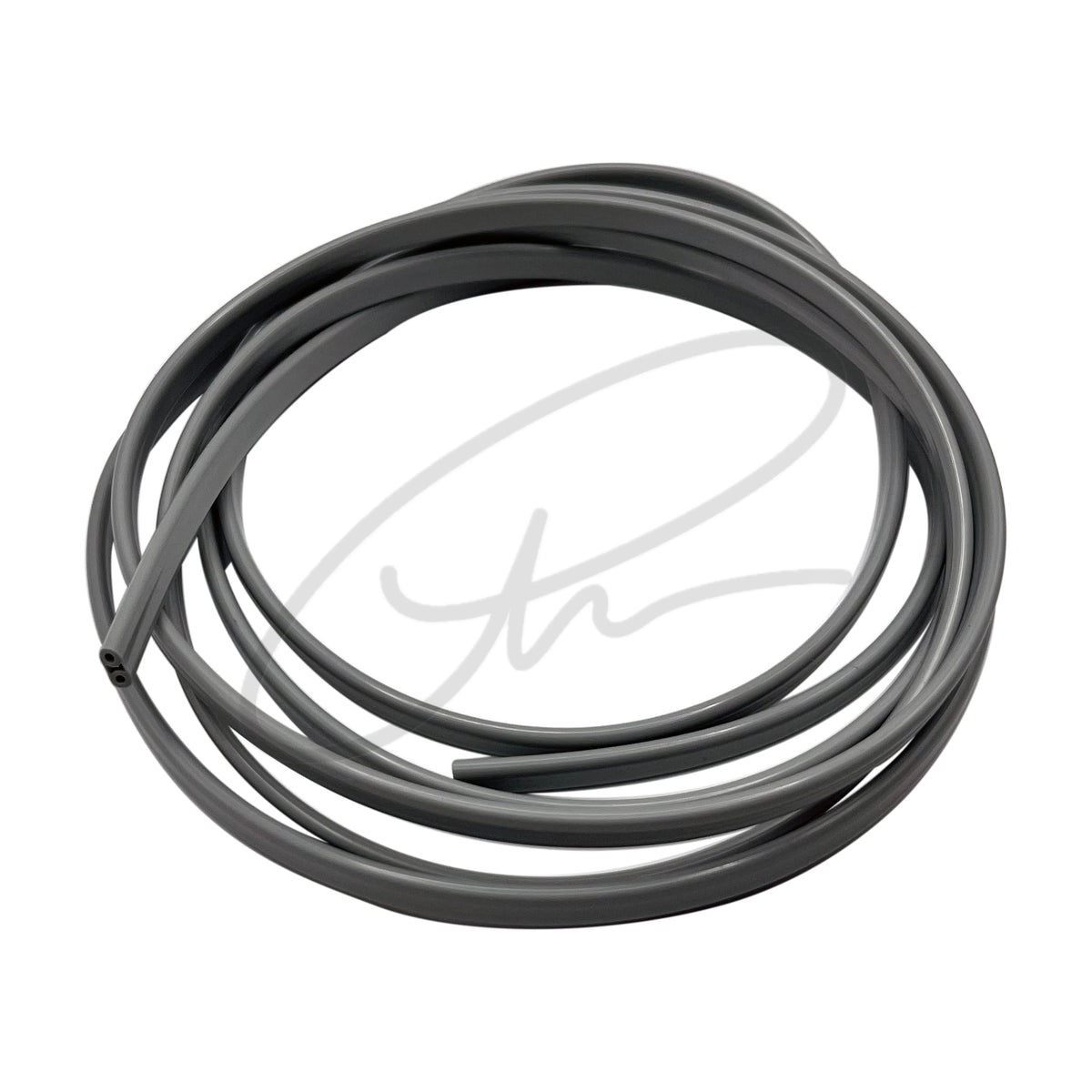 DCI SYRINGE TUBING, 2 HOLE, ASEPSIS STRAIGHT GREY (PER FOOT) - DCI 232