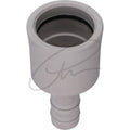 A-DEC TAILPIECE SALIVA EJECTOR, VACUUM CANISTER END GREY - 11-1302-03