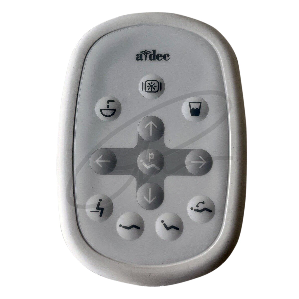 A-DEC TOUCHPAD STANDARD COVER AND PCB, WHITE - 90-1078-01