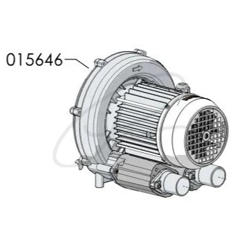 CATTANI UNI JET 75 TURBO SMART VACUUM MOTOR (3~) - 015646