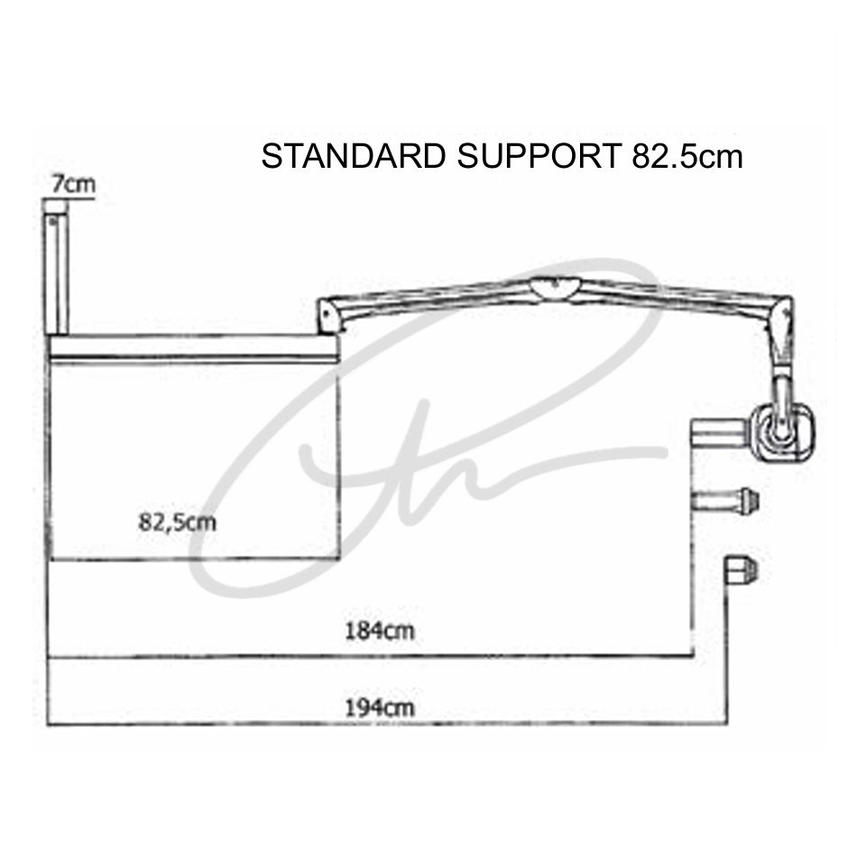 ACTEON X-MIND AC/DC BRACKET 80CM - 29700378.C